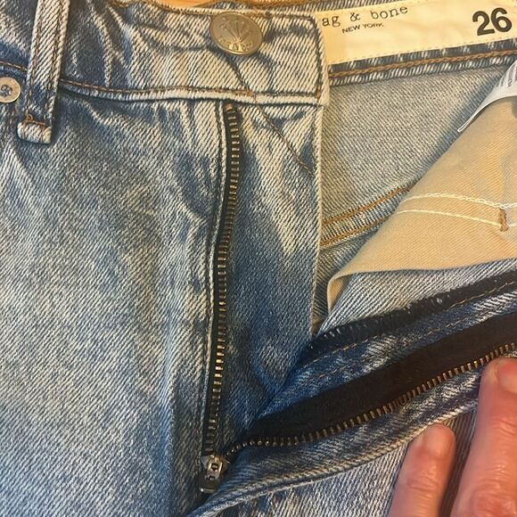 RAG & BONE Vintage Bermuda Mis-Rise Bermuda Shorts NWT Size 26 - Picture 9 of 10